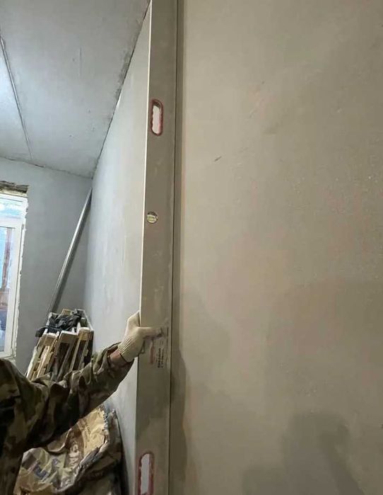Машинна штукатурка, стяжка підлоги без посередників!