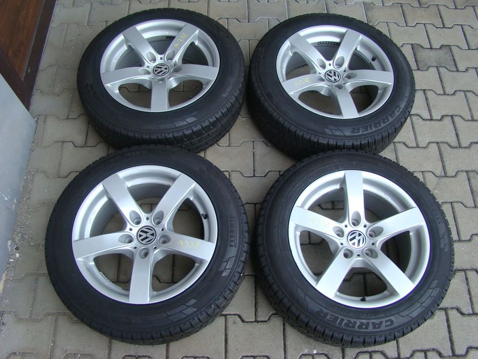 a338 5x120 VW Transporter Caravelle Multivan T5 T6 8jx17 opony zima 215/60 R17C
