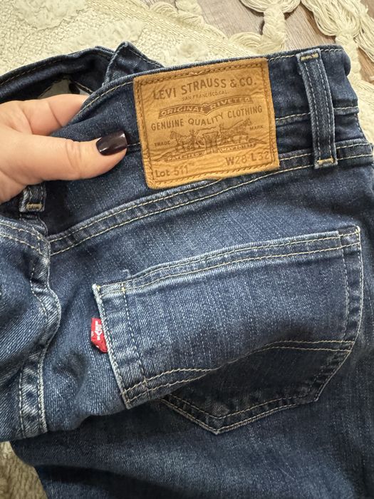 Чоловічі джинси чінос Levis premium 511 оригінал 28/32