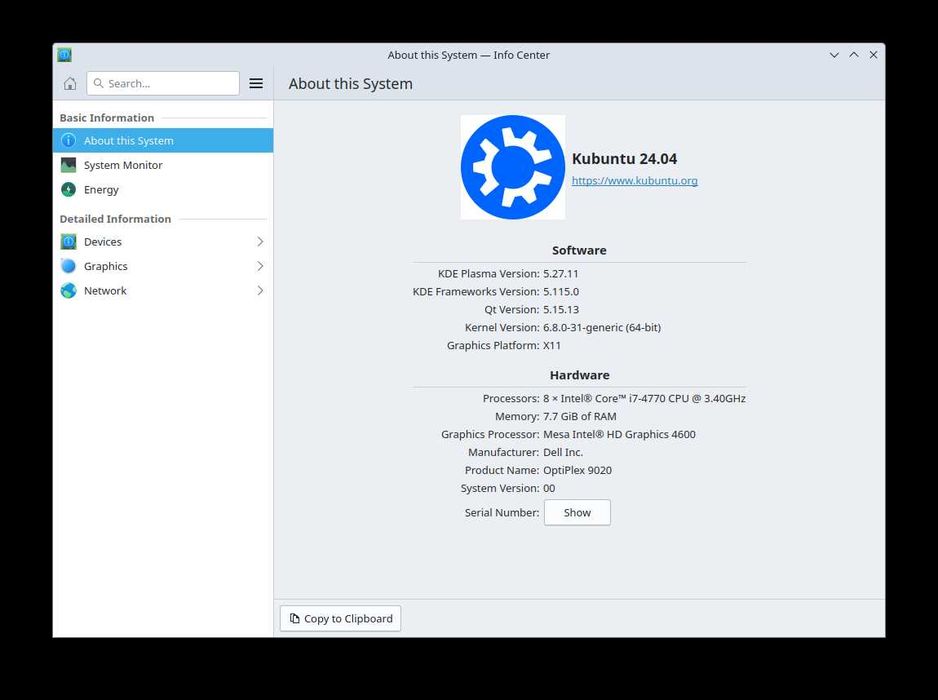 dell optiplex 9020 i7-4770 8GB + hdd 160GB