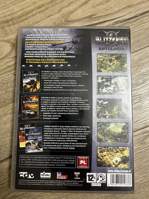 Blitziekreg Antologia Gra PC