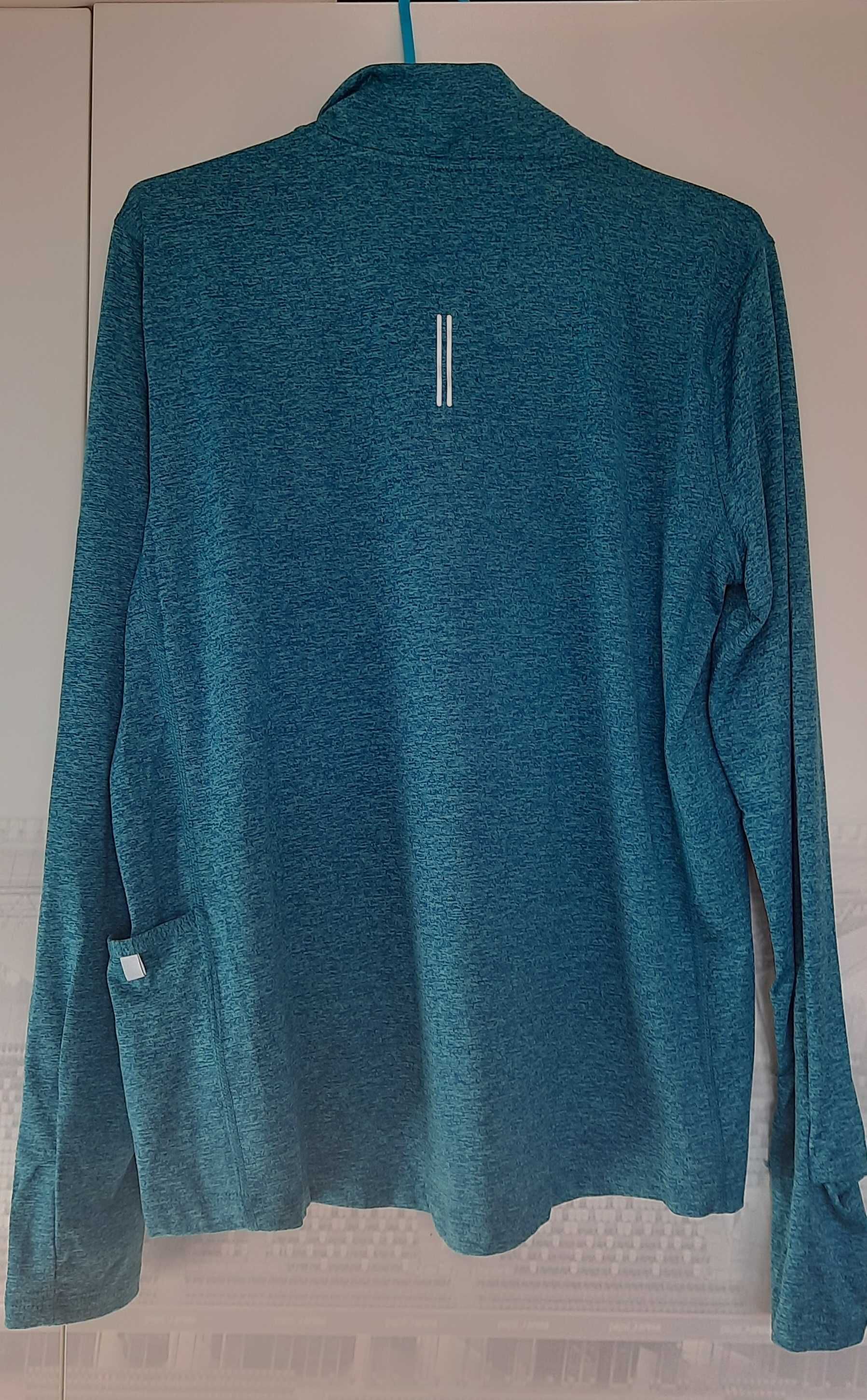 Nowa bluza do biegania Nike Element Half Zip Running Top W Niebieska M