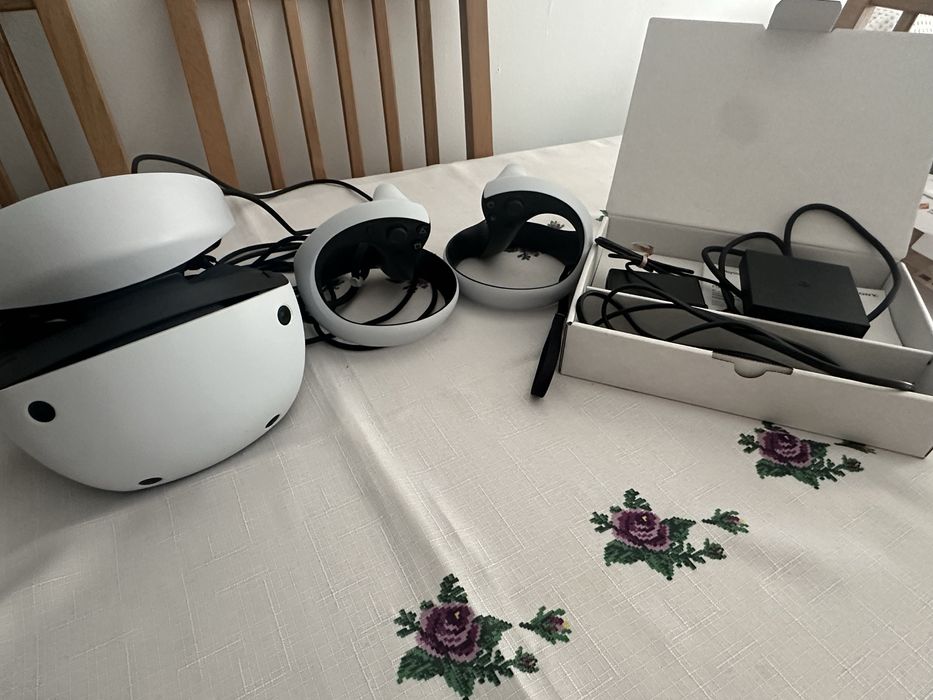 PlayStation VR2 com um PC-Adapter