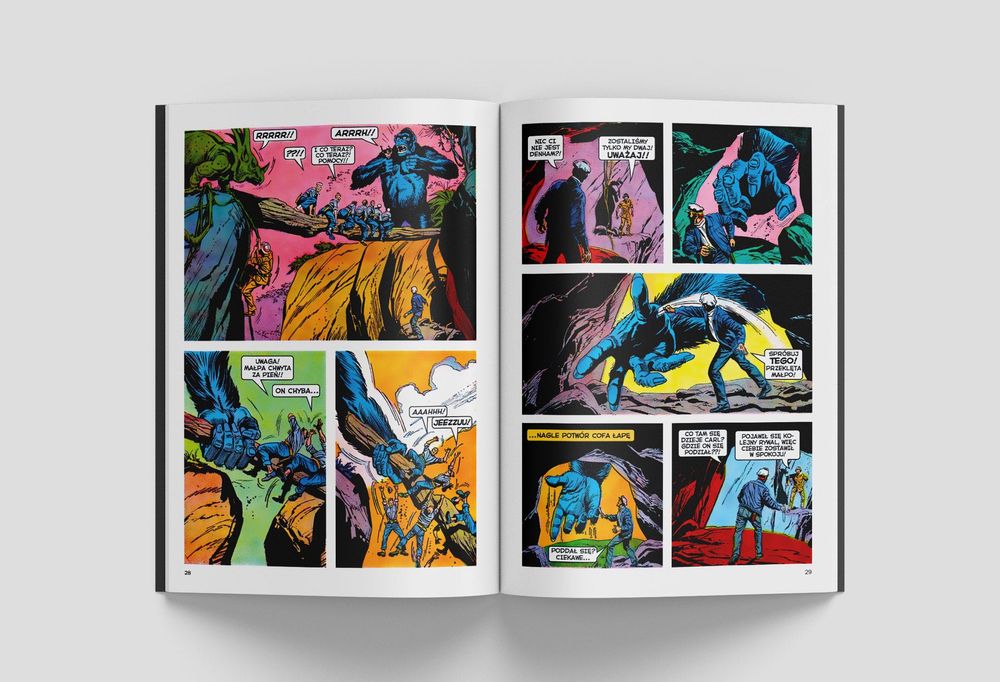 King Kong. Komiks, wydanie fanowskie. Wersja polska. Nowy. Unikat!