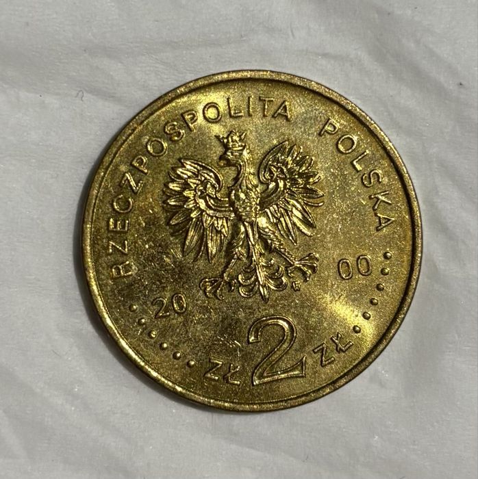 Moneta 2 zl solidarnosc 2000 r