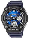 zegarek męski casio aeq-120w-2avdf + box