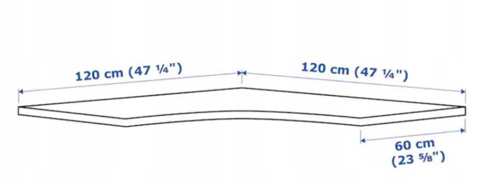 Biurko narożne z szafkami