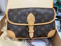 Oryginalny Louis Vuitton Diane Pm Torby damskie Torebki Torby na ramię
