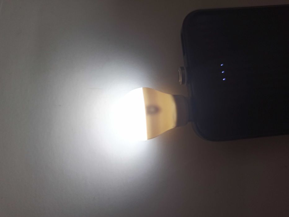 Лампа USB Работает от Powerbank или зарядки телефона