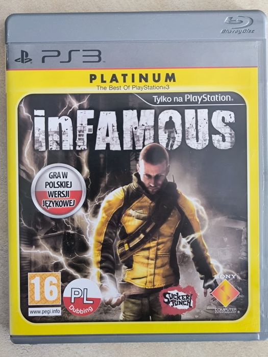 Gra PS3 inFAMOUS polska wersja językowa