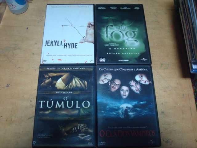 lote 15 filmes terror originais ,fausto, etc