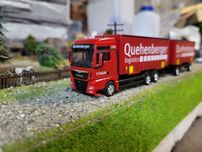 MAN TGX z przyczepą Herpa 1/87