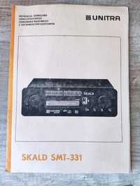 Instrukcja serwisowa odbiornika radiowego Skald SMT-331 Unitra Rzeszów