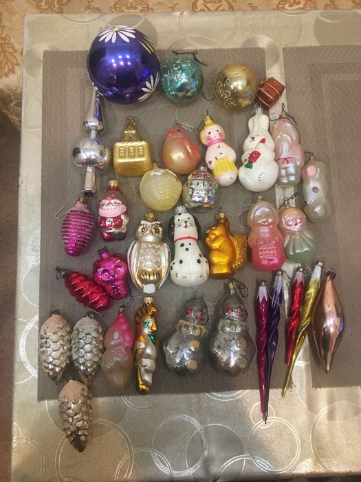 Новогодние игрушки периода ссср