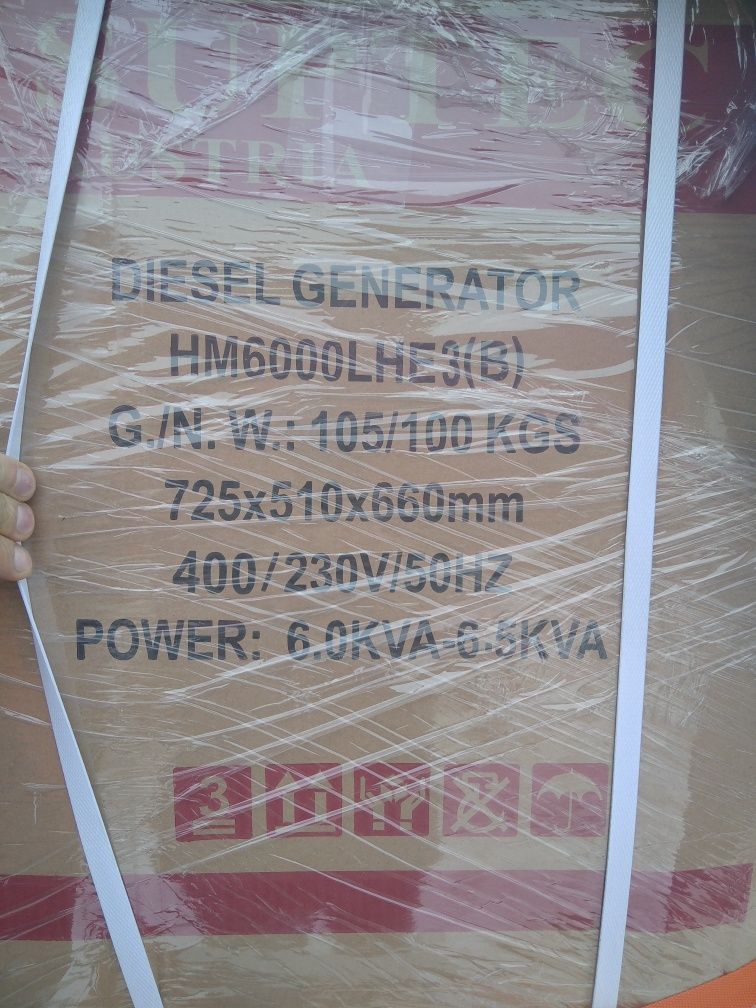 Дизельные генераторы SUPTEC HM6000LHE3(B) 6.5 KVA