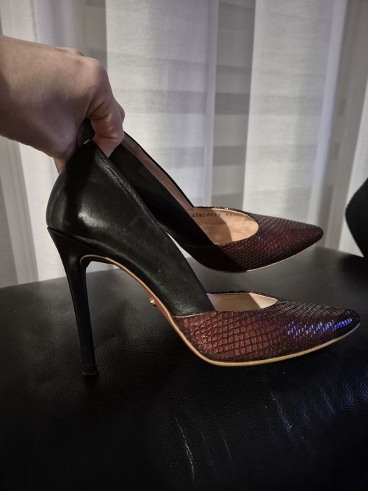 Szpilki Ryłko Estima skóra wysokie