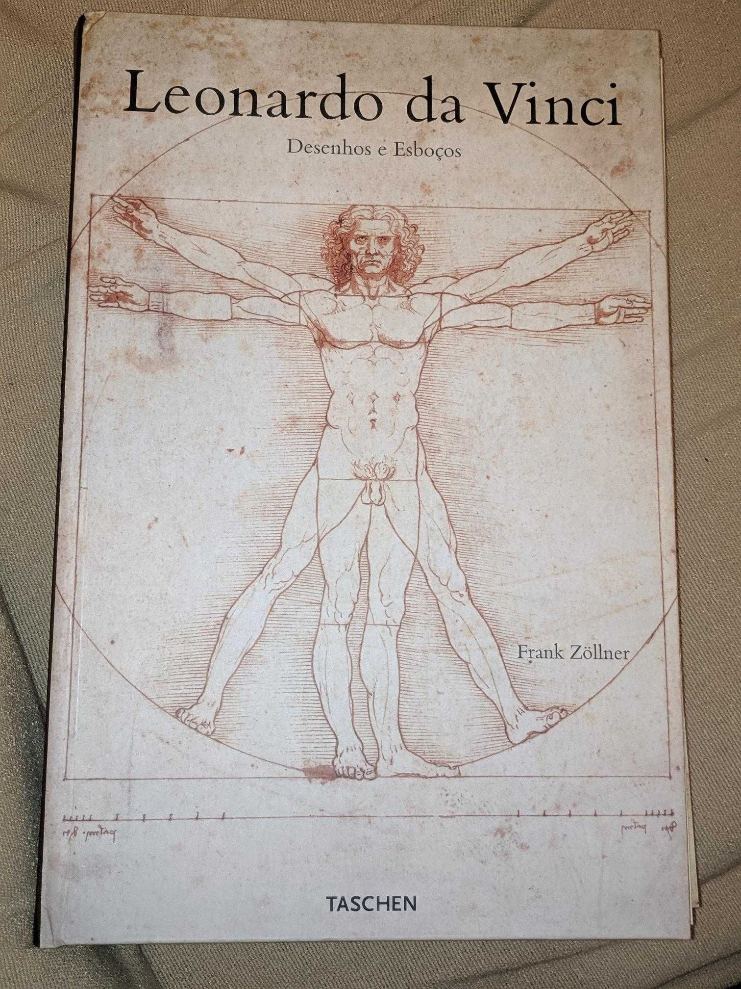 Livro em Fascículos Leonardo da Vinci - Desenhos e Esboços