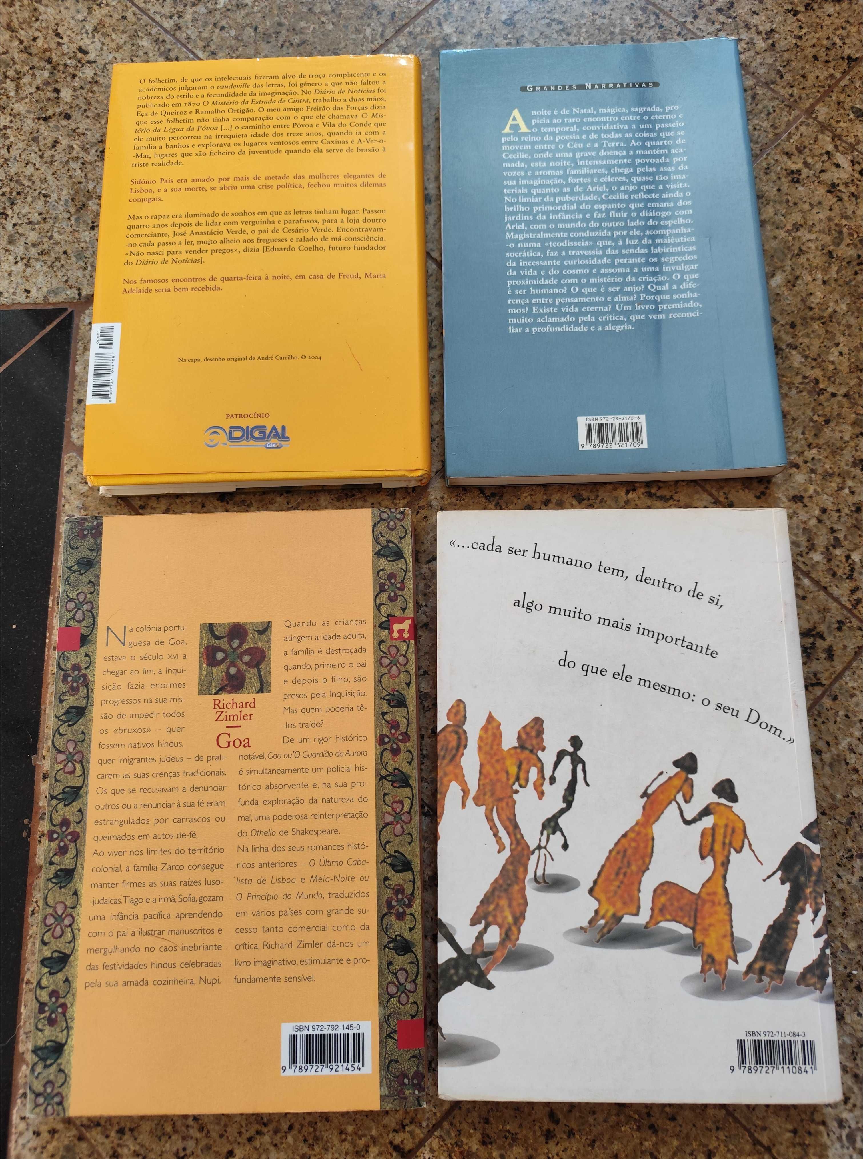 Cada livro a 5€ cada