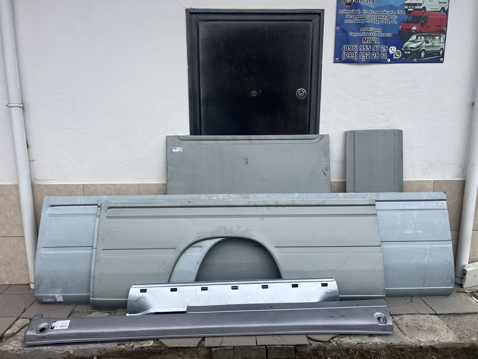 Кузовні деталі:Mercedes Sprinter-Vito,Renault Trafic.Volksvagen LT-35