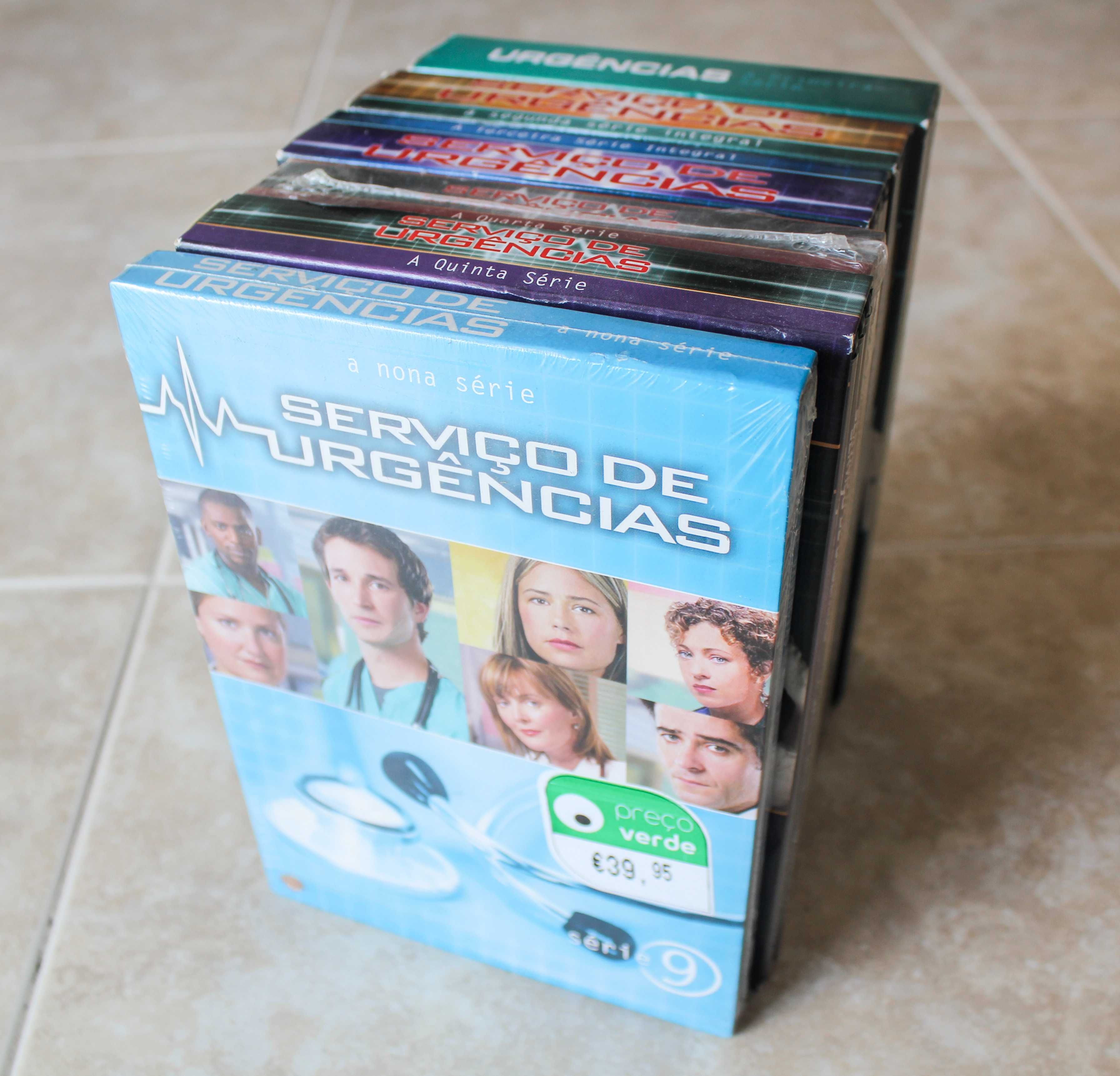 Série DVD Serviço de Urgências (IR legendas) Séries 1,2,3,4,9 200»»69€