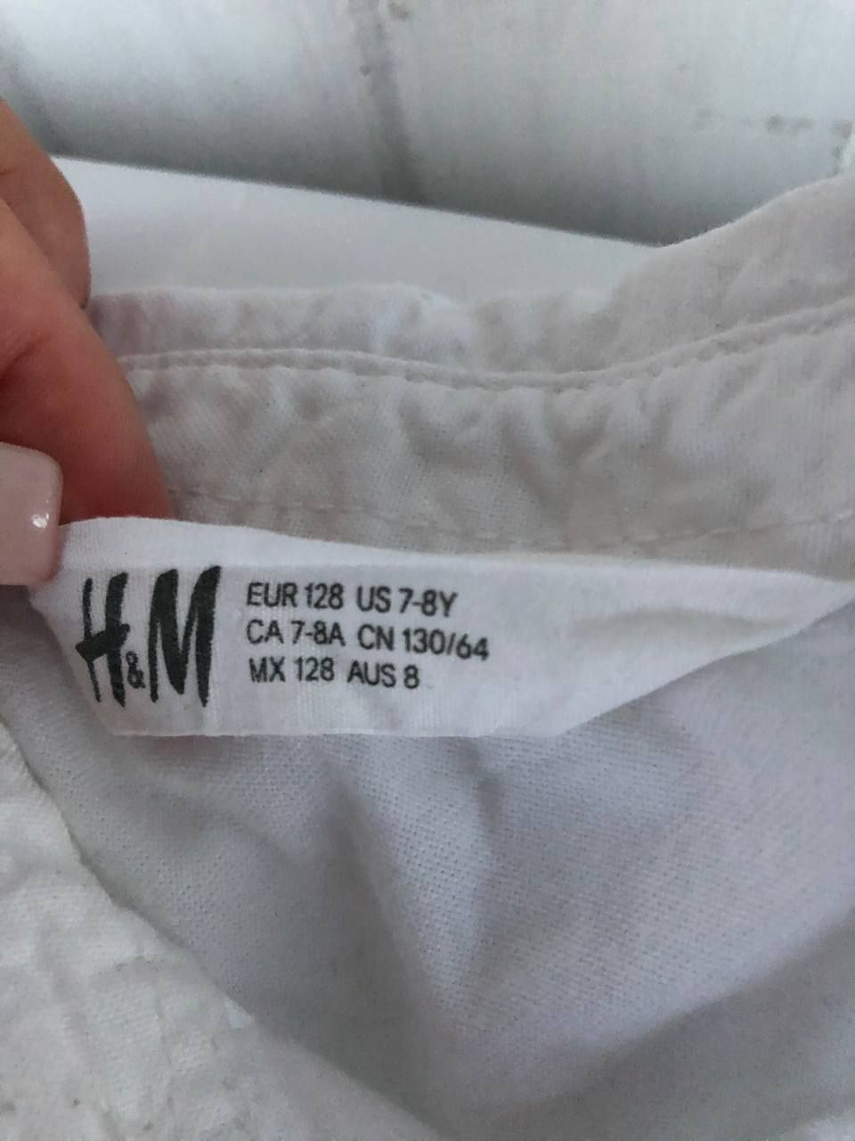 Детский джемпер и рубашка H&M