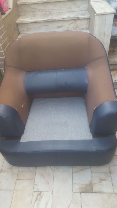 POLTRONA em pel genoina