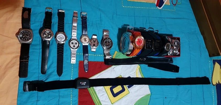 Relógios Swatch, Polar, KTM, Husqvarna, Tissot, Ray Ban Colecionadores