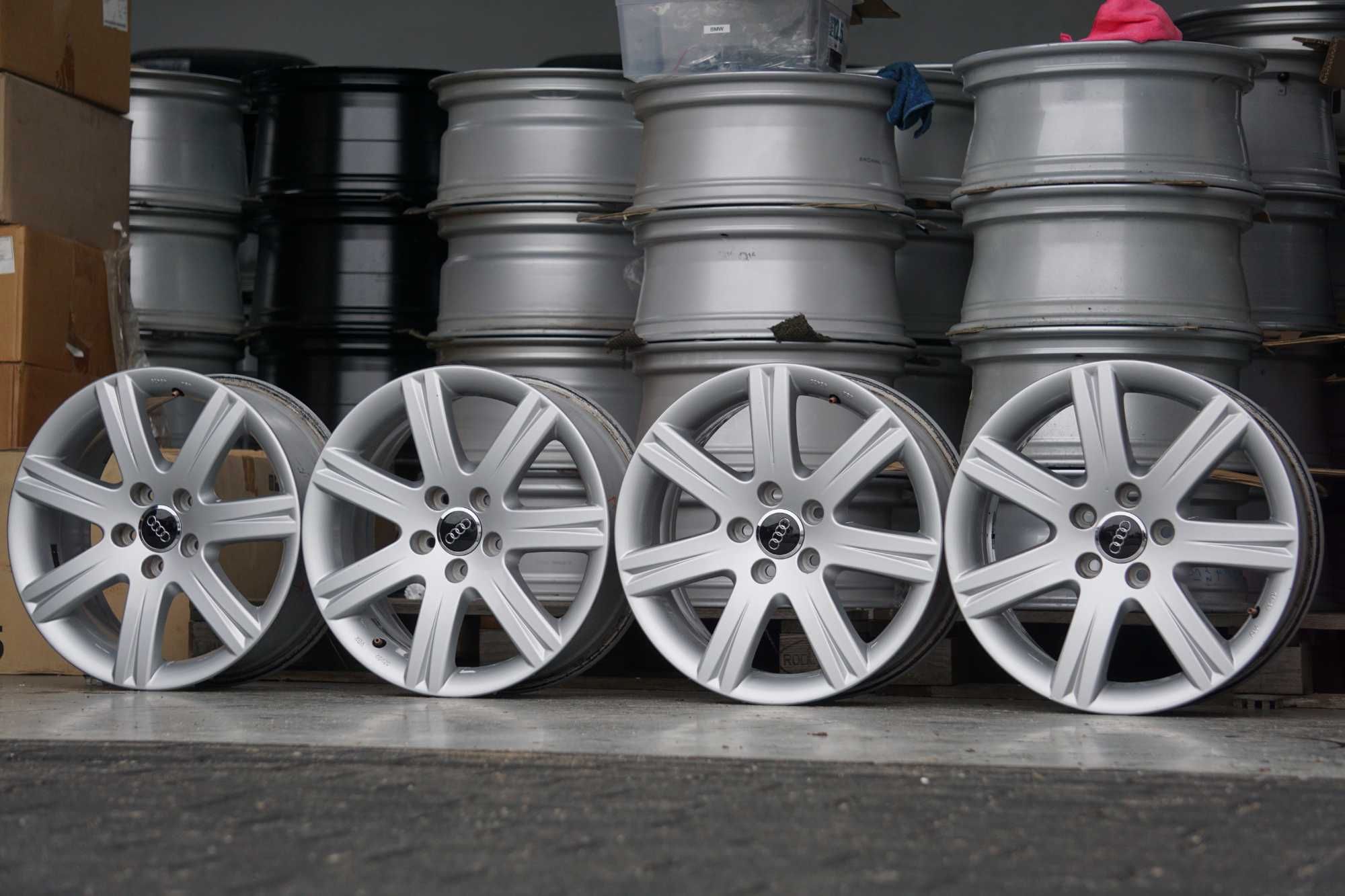 Alufelgi oryginal Audi 5x112 7Jx17 et47 cb57,1mm fabryczny lakier