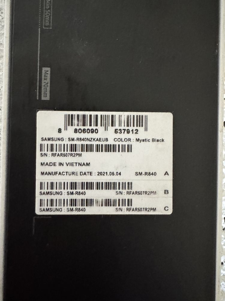 Смарт-годинник Samsung Galaxy Watch 3 R840 45 мм