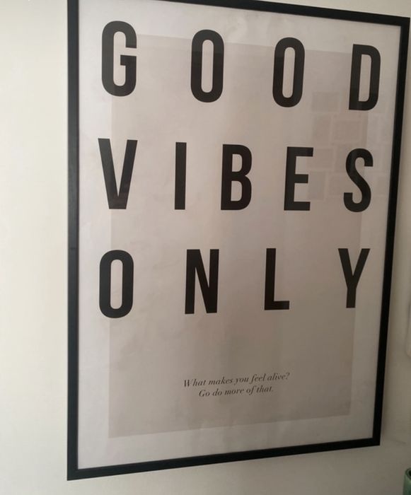 Poster Desenio com moldura