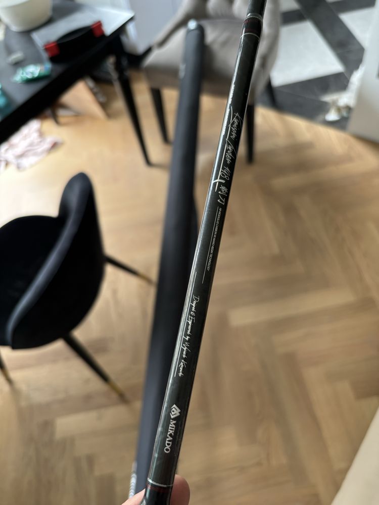 Mikado kamisori zander 198 28g plus tuba