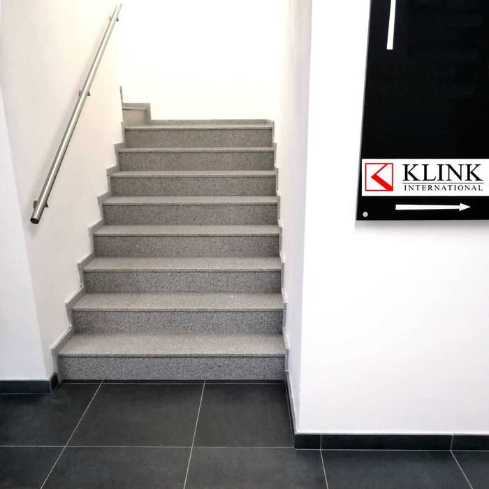 Szary granit G603, płytki, stopnie, podstopnie - schody/ściana/podłoga