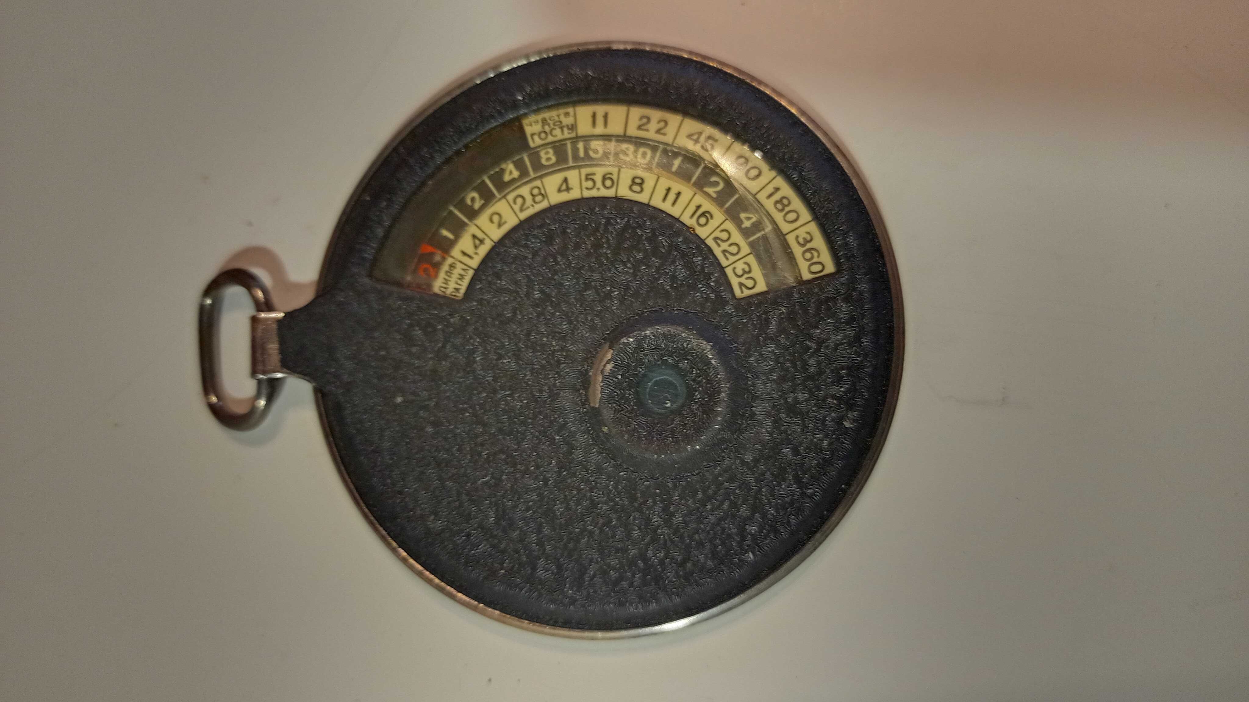 Экспонометр-калькулятор кив-2, круглый, СССР