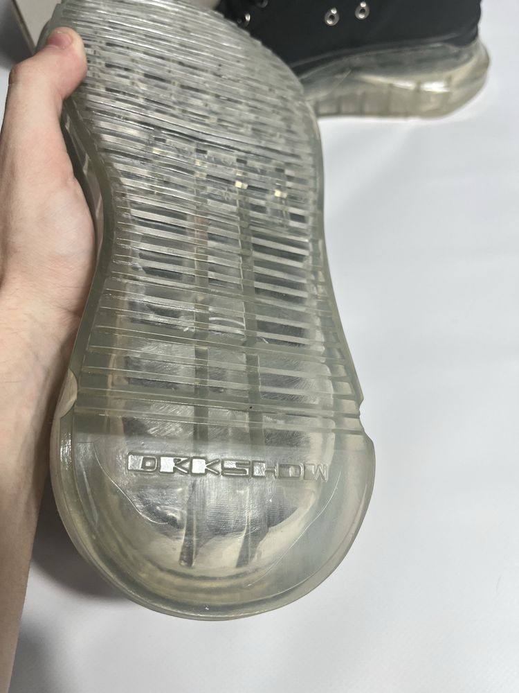 Rick owens abstract clearsole абстракт