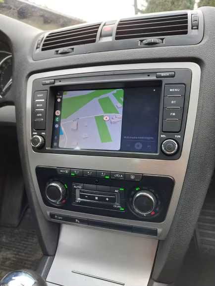 Автомагнітола Skoda Octavia A5 2/32 Android 13 2Din 8-дюймів Carplay