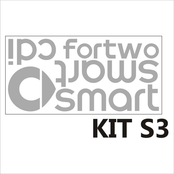 Kit Autocolantes Smart fortwo cdi