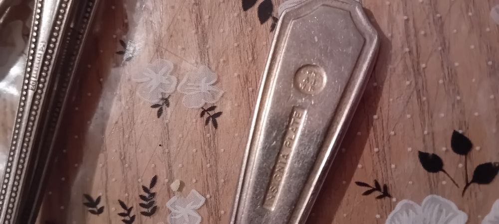 Sztućce posrebrzane łyżeczki hefra
