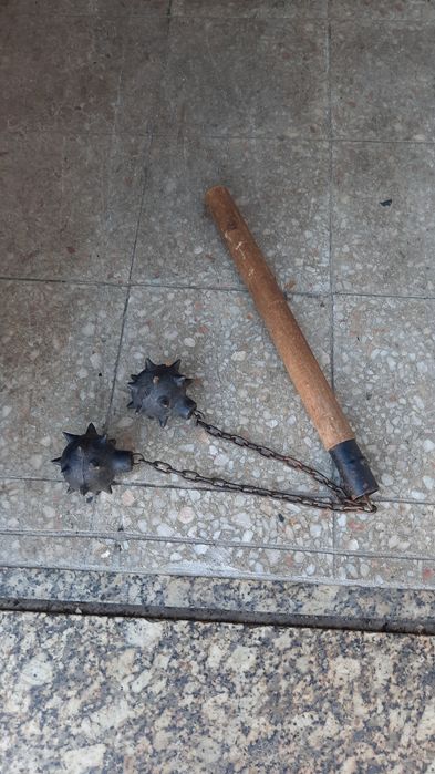 Mangual de guerra. Vintage.