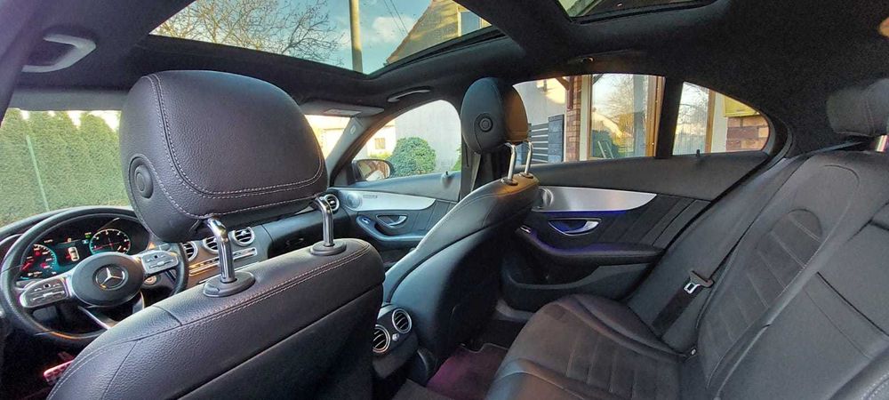 CESJA MERCEDES Klasa C 220 d 4MATIC 9G-TRONIC AMG CarPlay Panoramama