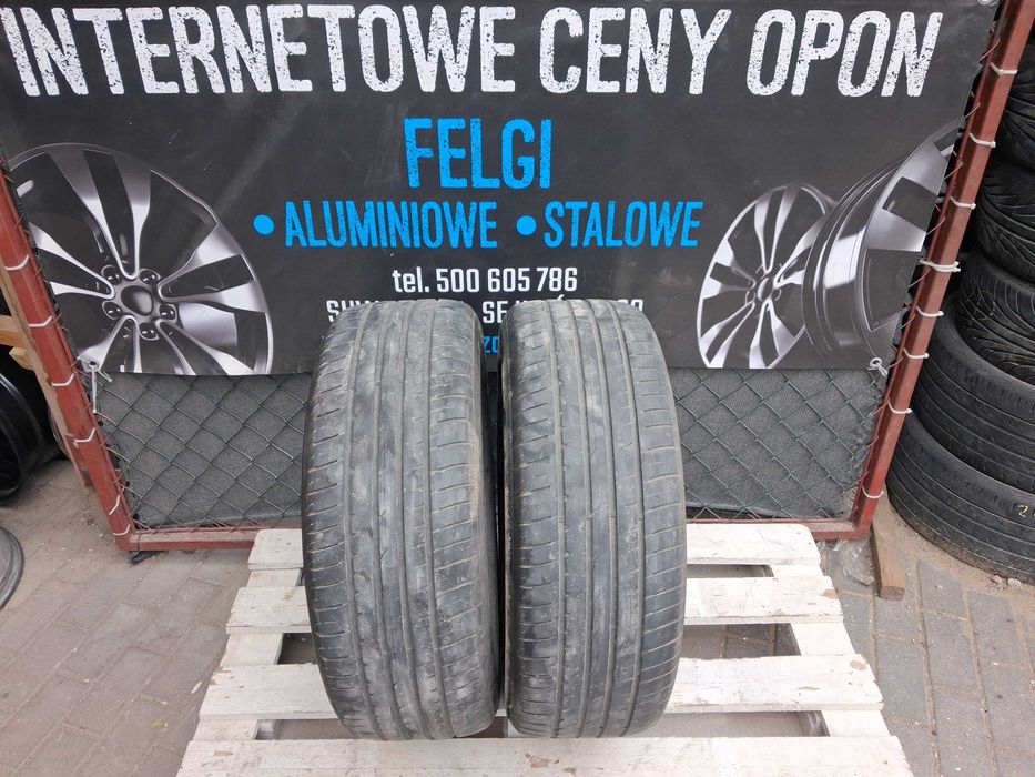 2x używane opony letnie 225/60 R17 Hankook Gwarancja Montaż
