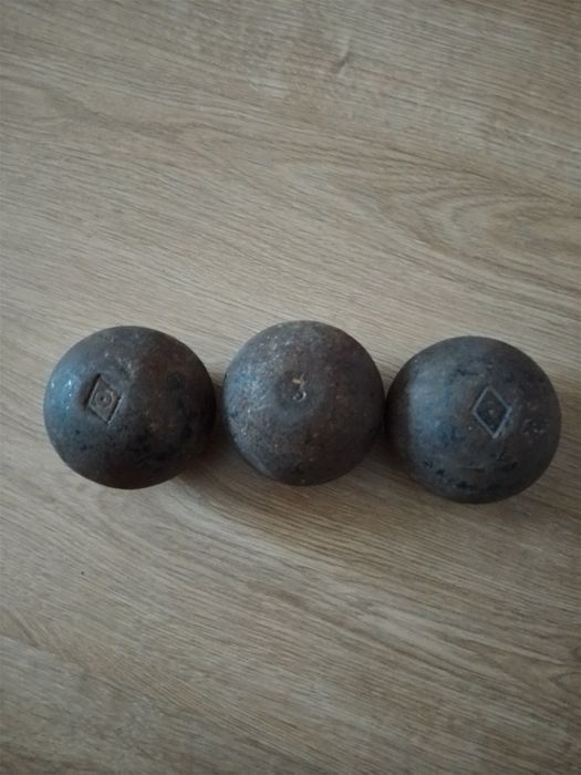 Ядро для толкания 3 штуки по 3 кг