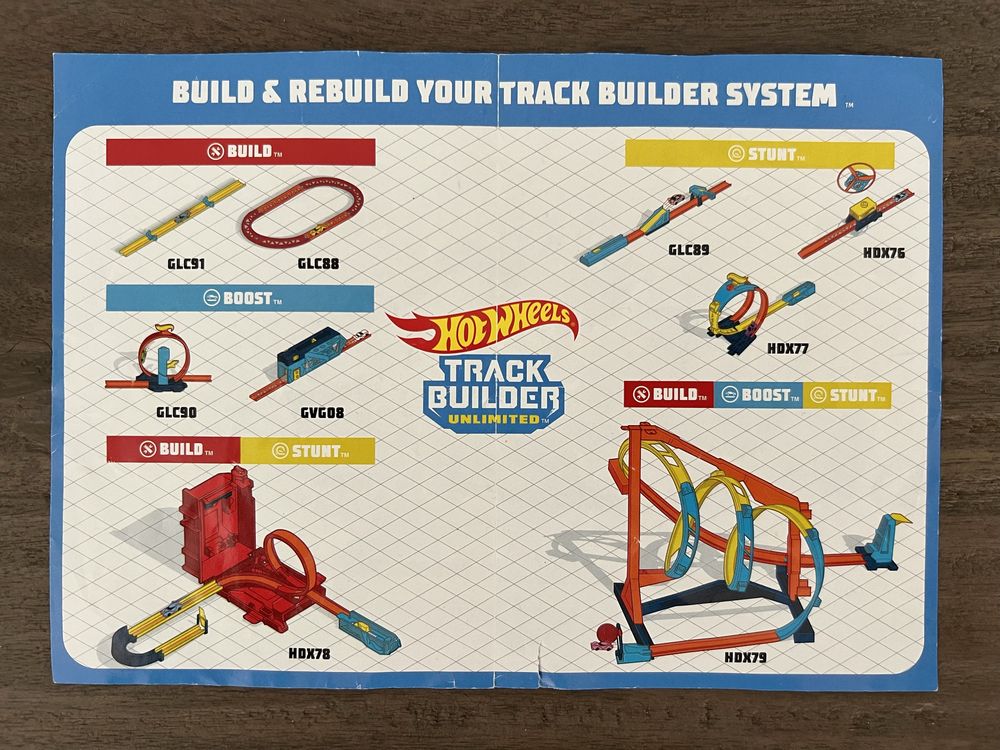 Pista Hot Wheels Track Builder
