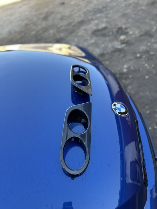 Bmw e46 решітки накладки на туманки кришки противотуманок туманки E46