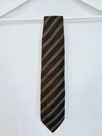 Krawat jedwabny Giorgio Armani italy jedwabny 100% silk