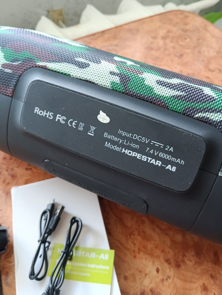 Портативная bluetooth колонка Hopestar A6