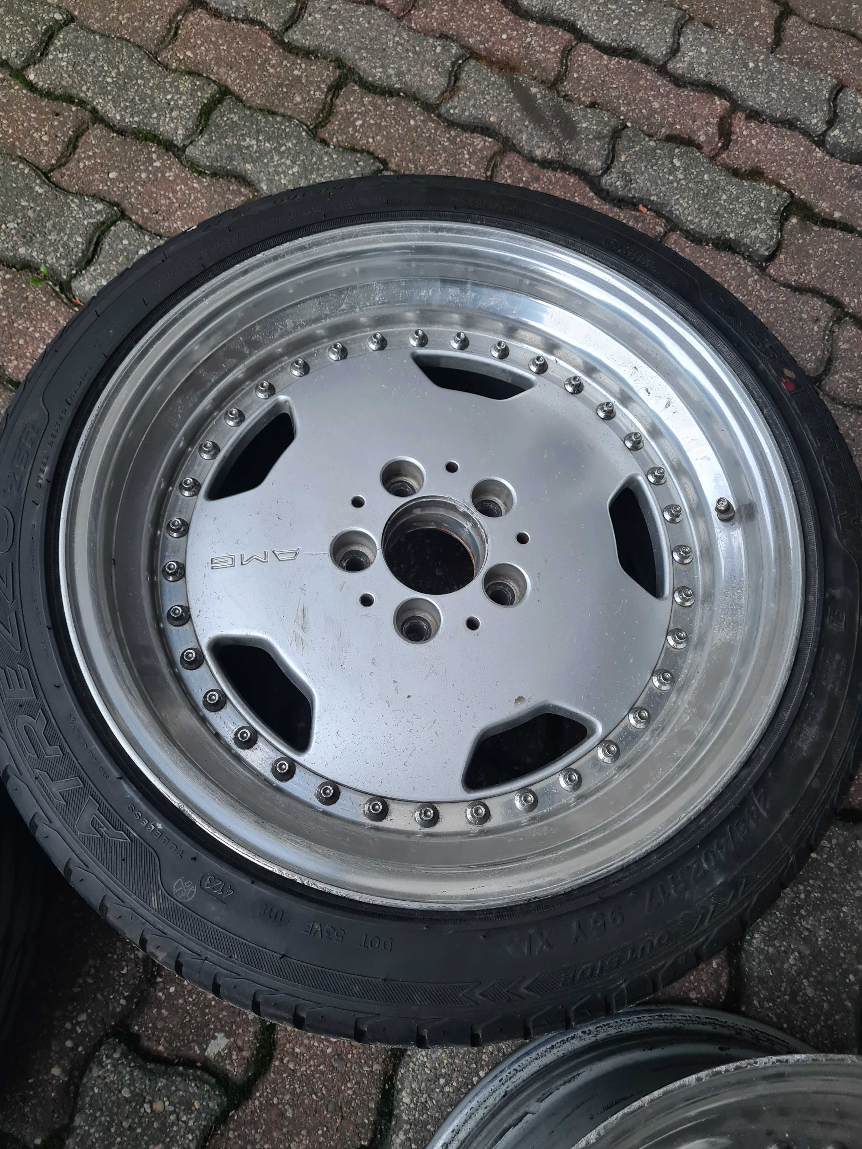 AMG Aero skrecane 3 czesciowe OZ bbs rs mercedes r129 w124 Sec