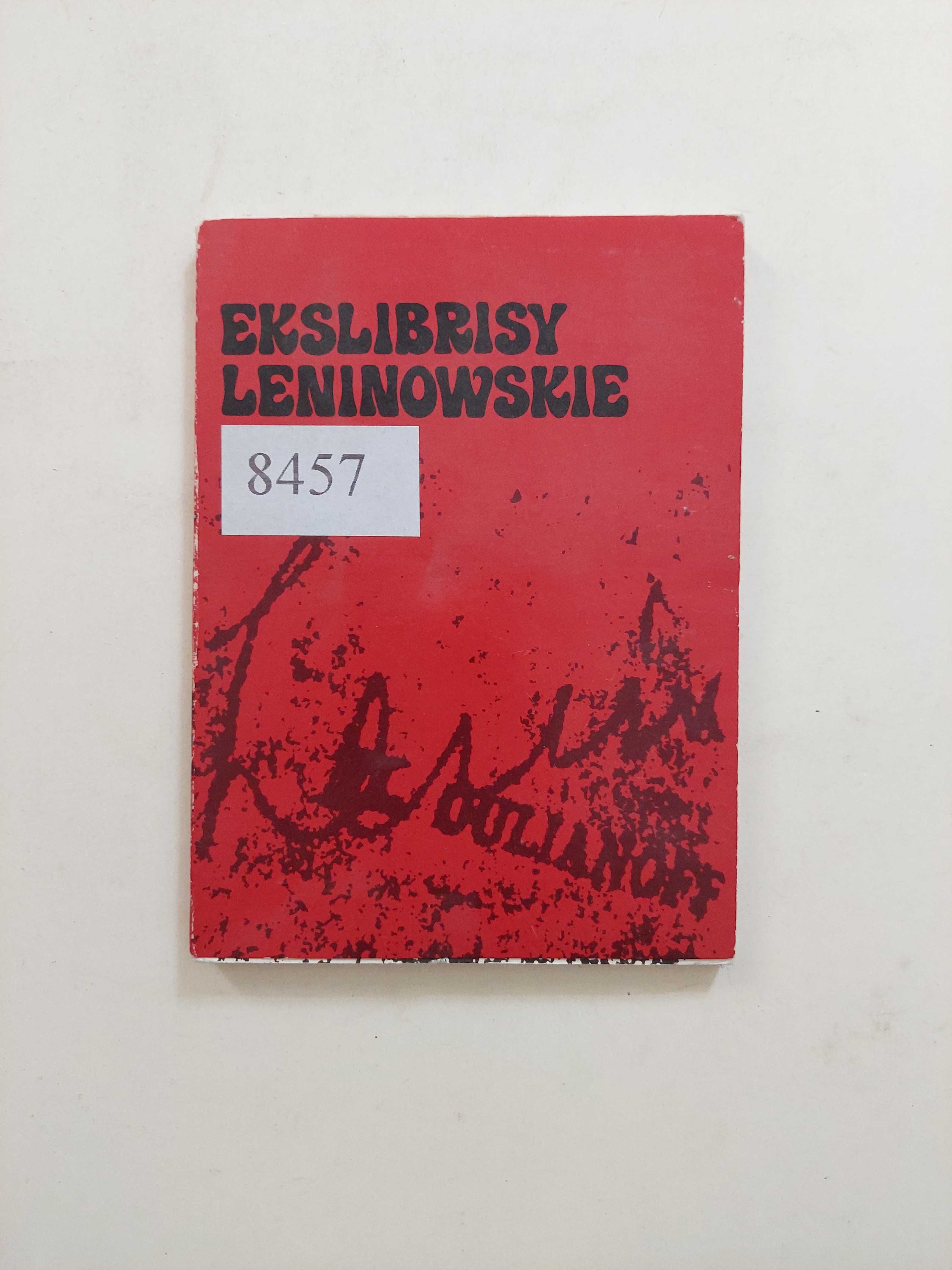 Exlibrisy Leninowskiej Wiktor Borysow