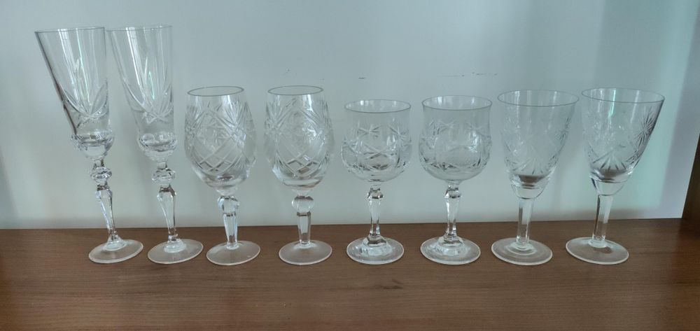 Графін Богємія  та стакани