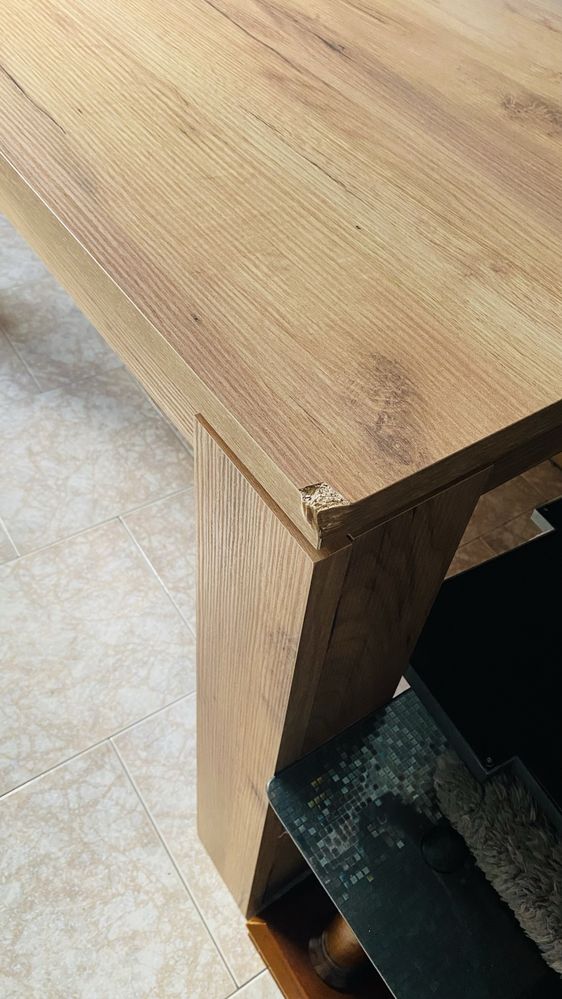 Mesa Madeira 140x80cm