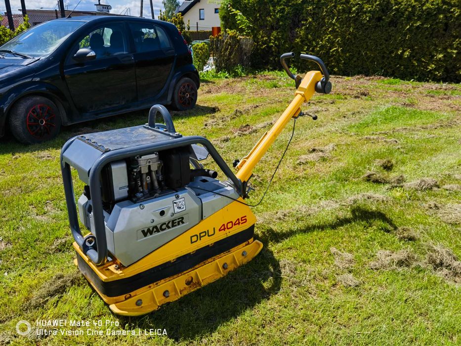 Zagęszczarka, ubijarka, Wacker DPU 4045, 390 kg, Hatz, Diesel